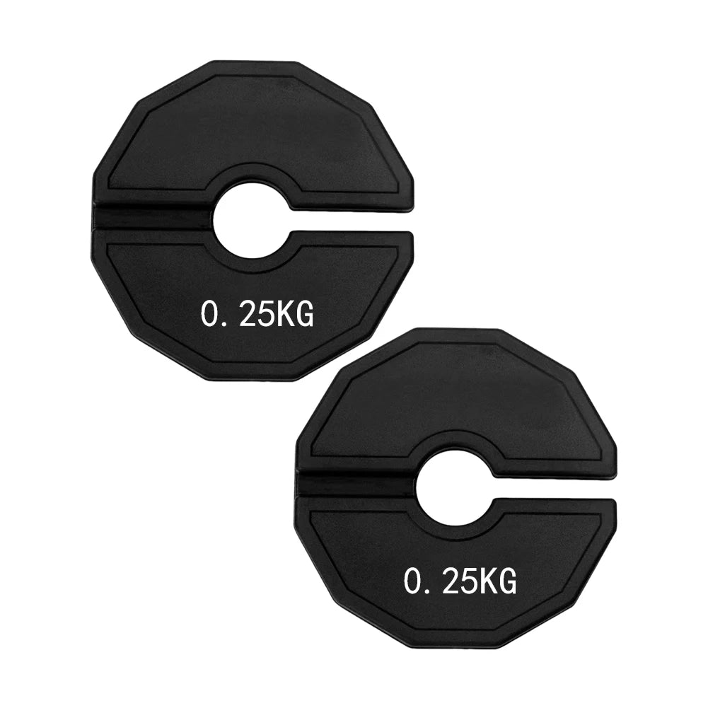 “Flexoora Micro‑Plates Set – Gym Fitness Body Add‑On 35mm Rubber Weight Plates”