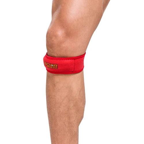 “Flexoora Patella Strap Knee Brace – Gym Fitness Body Adjustable Compression for Running & Cycling”