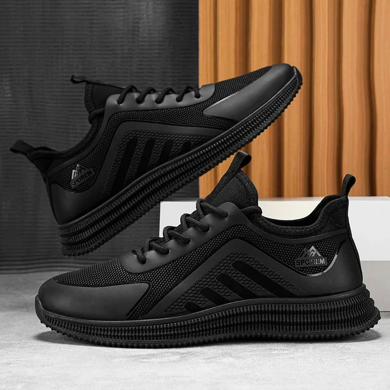 Sports Shoes Man's Lightweight Soft Sole Casual Comfortable Shoes Thin Flat Bottom Resistant To Dirt Trendy Streamline Anti-slip