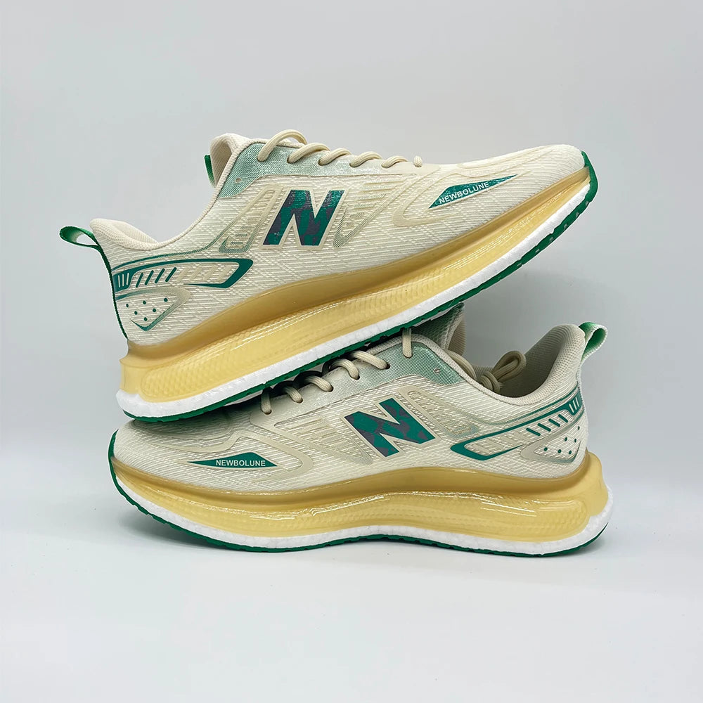 Sports Shoes for Men Mesh Breathable Comfortable Outdoor Sports Trendy Lace-up Sneakers 2025 New Casual Running Shoes for Man