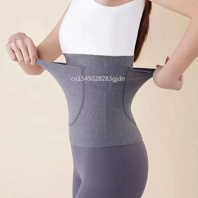 “Flexoora Winter Thermal Waist Support Belt – Gym Fitness Body Back & Abdomen Warmer”