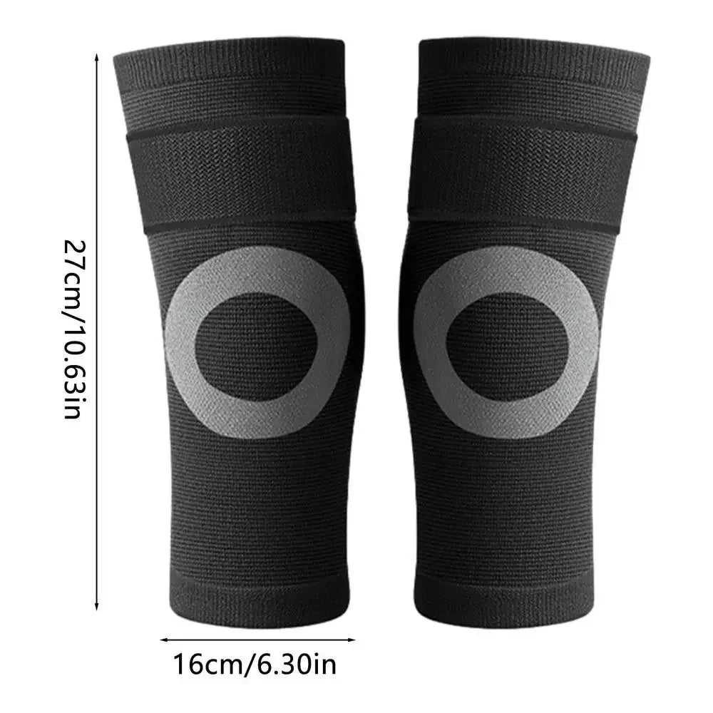 “Flexoora Winter Warm Knee Sleeves – Gym Fitness Body Adjustable Strap & Faux‑Fur Comfort”