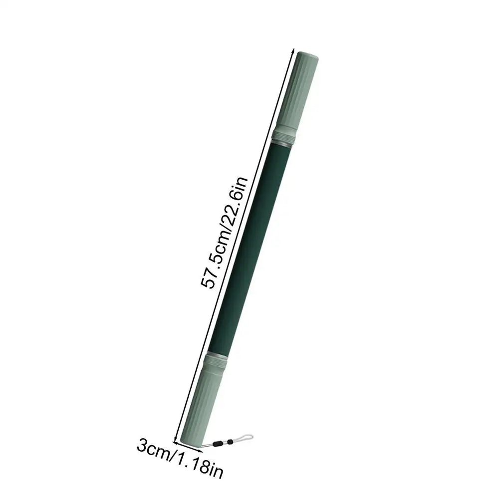 “Flexoora Yoga Stretching Stick – Gym Fitness Body Ergonomic Roller for Home & Outdoors”