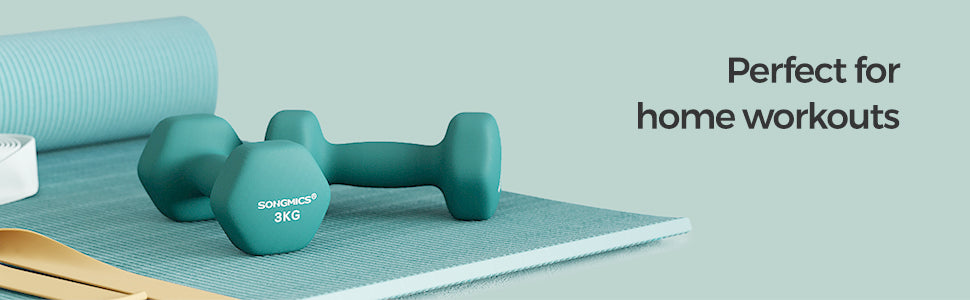 “Flexoora Hex‑Neoprene Dumbbells Set (2pcs) – Gym Fitness Body Strength Training”