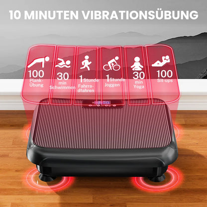 “Flexoora Vibration Plate 99 – Gym Fitness Body Bluetooth Platform, 5 Training Programmes”