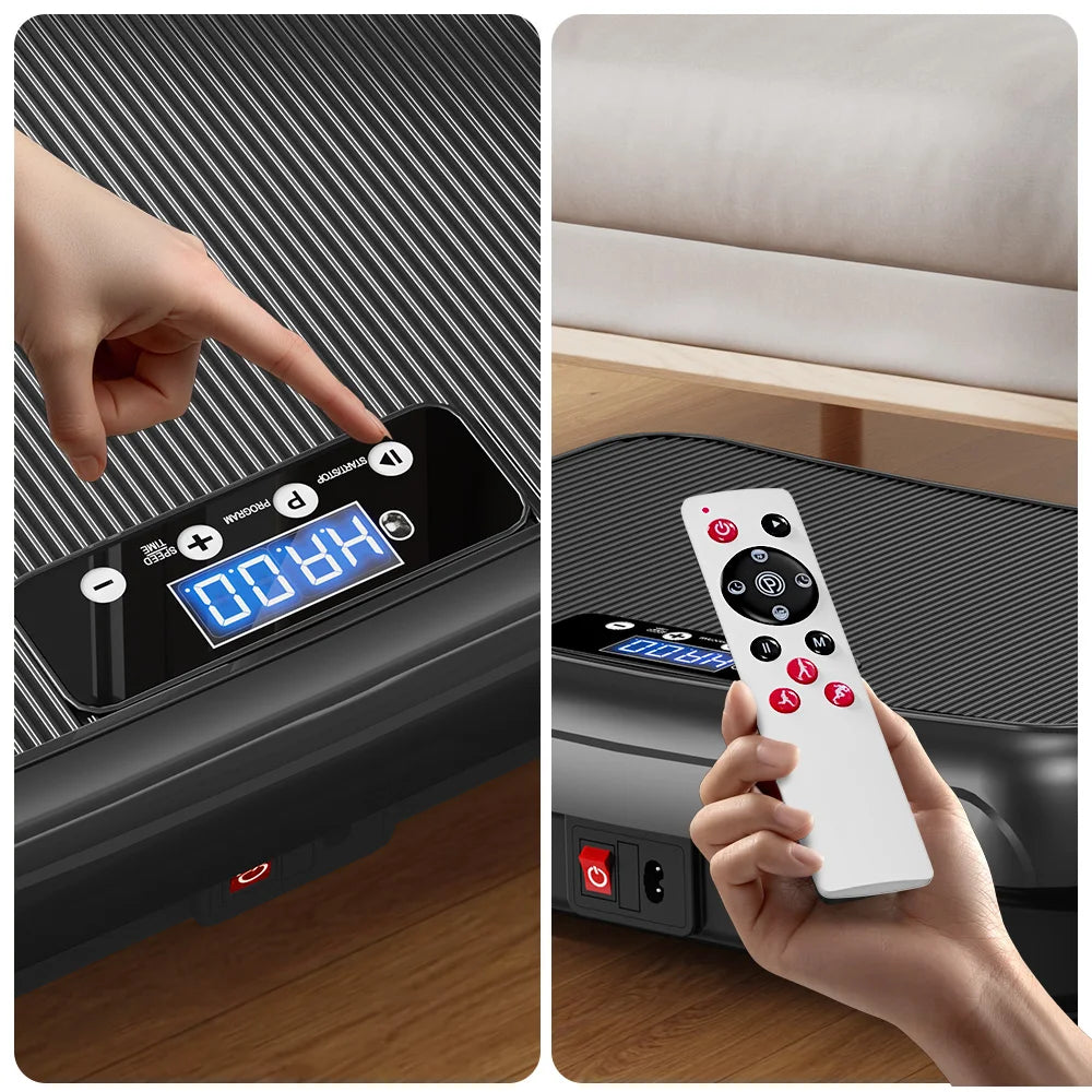 “Flexoora Vibration Plate 99 – Gym Fitness Body Bluetooth Platform, 5 Training Programmes”