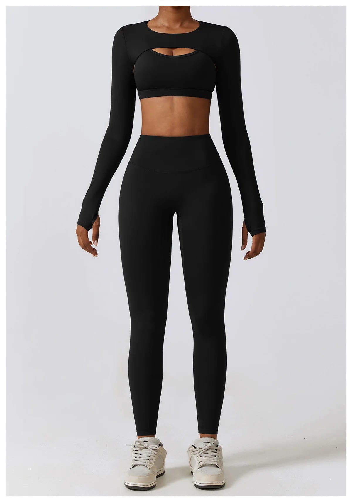 “Flexoora Women’s Long‑Sleeve Quick‑Dry Training Tee – Gym & Run”