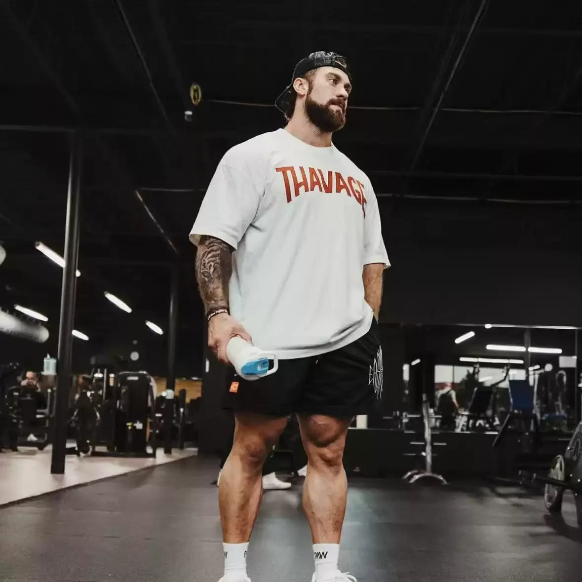 “Flexoora Men’s Cotton Sport Tee – Gym & Running”