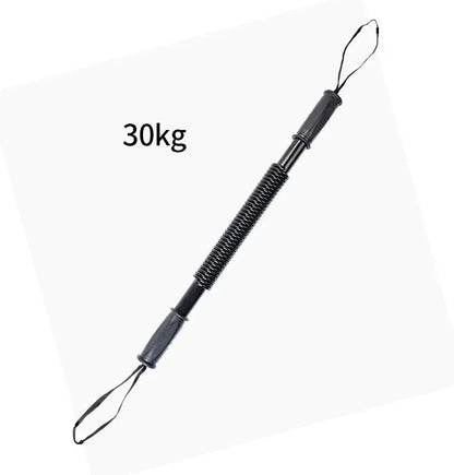 “Flexoora Spring‑Loaded Arm Strength Bar – Gym Fitness Body Adjustable 20‑60kg Upper‑Limb Trainer”