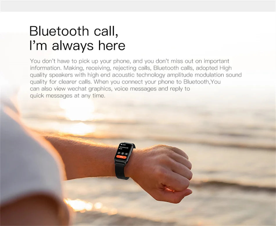 2025 New Watch 5 Men Smart Watch 100+Sports Mode Track Bluetooth Call Heart rate Waterproof Sport Fitness Smart bracelet Women