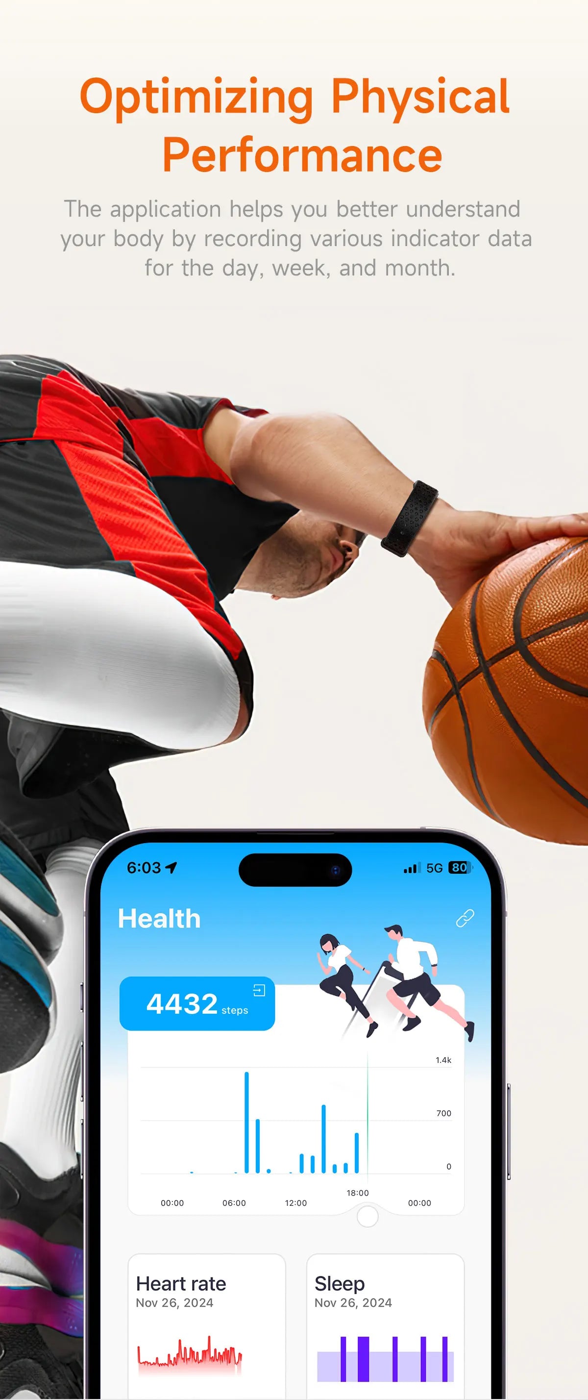 2025 Original No Screen Smart Watch Men's Sports Outdoors Fitness Heart Rate Various data Monitor 1ATM Waterproof Smartwatch