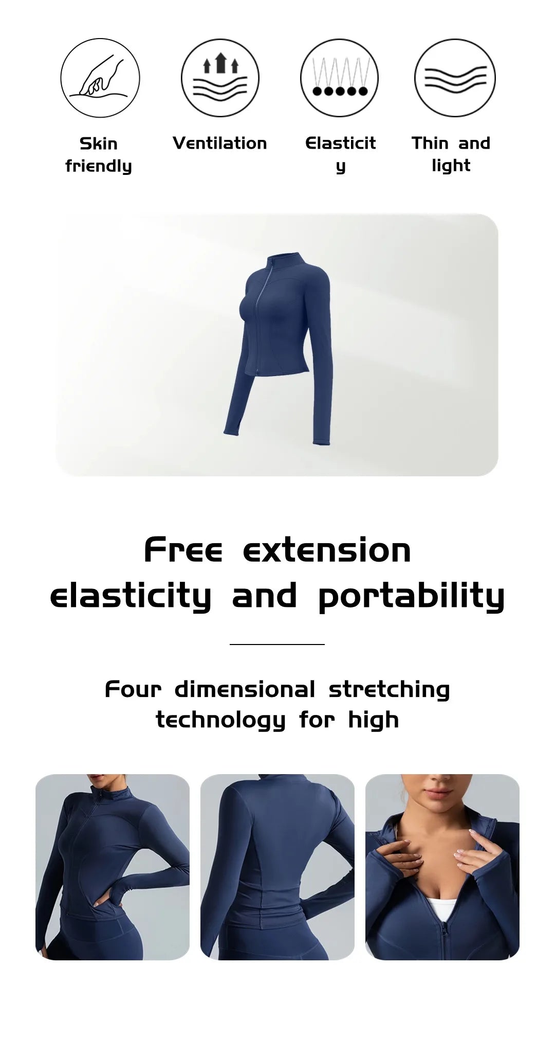 “Flexoora Women’s Breathable Quick‑Dry Full‑Sleeve Training Top”