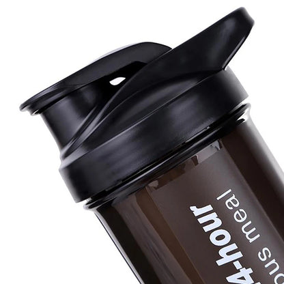 Sport Shaker Bottle 500ML Whey Protein Powder Mixing Bottle Sport Fitness Gym Shaker Outdoor Portable Plastic Drink Bottle