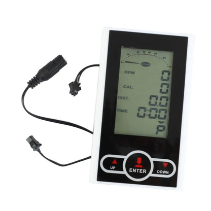 “Flexoora Speedometer Display for Elliptical & Exercise Machine – Gym Fitness Body Monitor for Rowing/Stationary Bike”