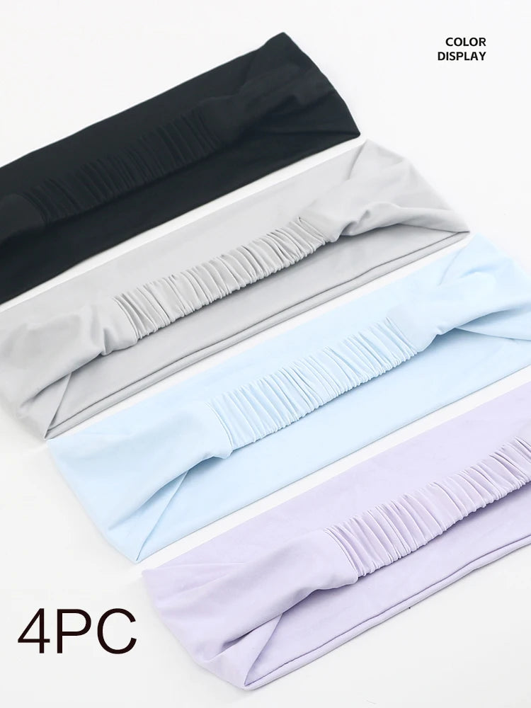 “Flexoora Sweat‑Absorbing Sports Headband – Gym Fitness Body 1/4/6‑Pack”