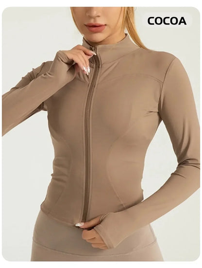 “Flexoora Women’s Breathable Quick‑Dry Full‑Sleeve Training Top”