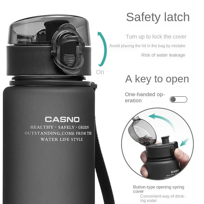 Free Leak Proof Sports Water Bottle High Quality Tour Hiking Portable My Favorite Drink Bottles 400ml 560ml