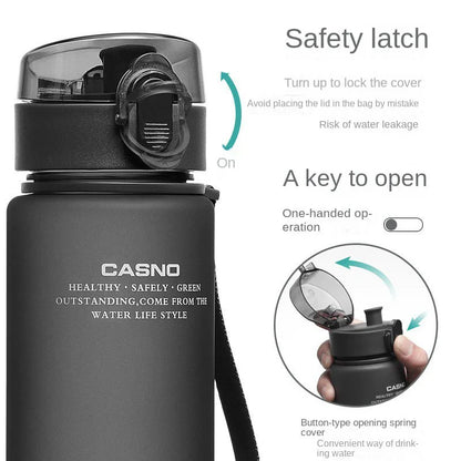Free Leak Proof Sports Water Bottle High Quality Tour Hiking Portable My Favorite Drink Bottles 400ml 560ml