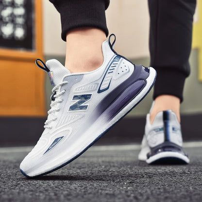 Sports Shoes for Men Mesh Breathable Comfortable Outdoor Sports Trendy Lace-up Sneakers 2025 New Casual Running Shoes for Man