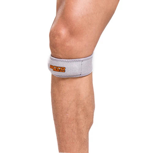 “Flexoora Patella Strap Knee Brace – Gym Fitness Body Adjustable Compression for Running & Cycling”