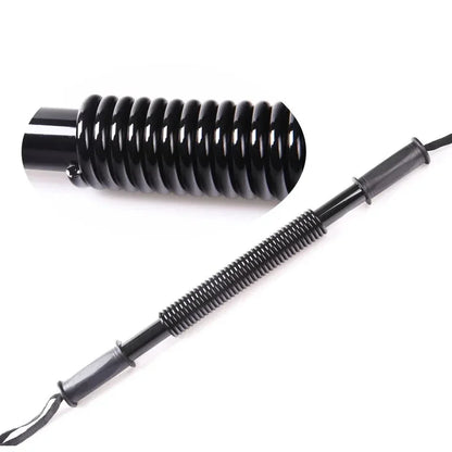 “Flexoora Spring‑Loaded Arm Strength Bar – Gym Fitness Body Adjustable 20‑60kg Upper‑Limb Trainer”