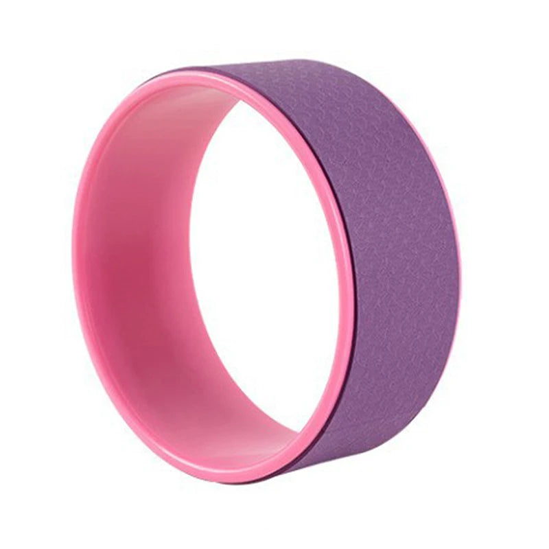 “Flexoora Yoga Wheel – Gym Fitness Body Stretch & Back‑Training Roller”