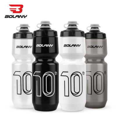 BOLANY 750ML Sports Bottle Ultralight Transparent Plastic Kettle with lid Portable Bottle Squeeze Drinking Cycling Supplie