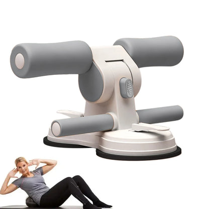 “Flexoora Portable Sit‑Up Bar – Gym Fitness Body Adjustable Foot Holder & Dual Suction Cups”