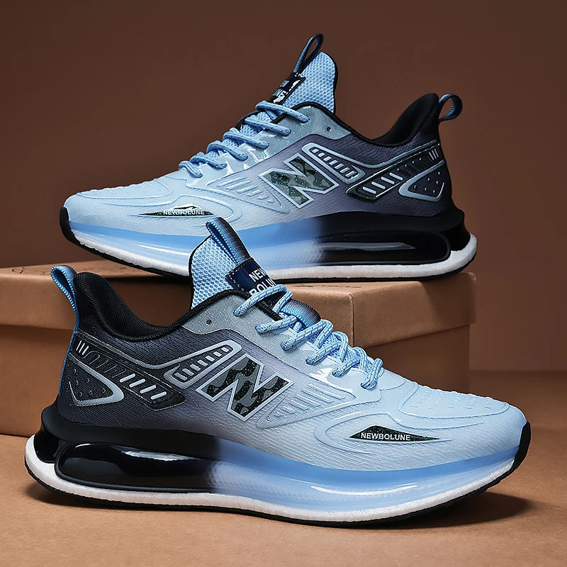 Sports Shoes for Men Mesh Breathable Comfortable Outdoor Sports Trendy Lace-up Sneakers 2025 New Casual Running Shoes for Man