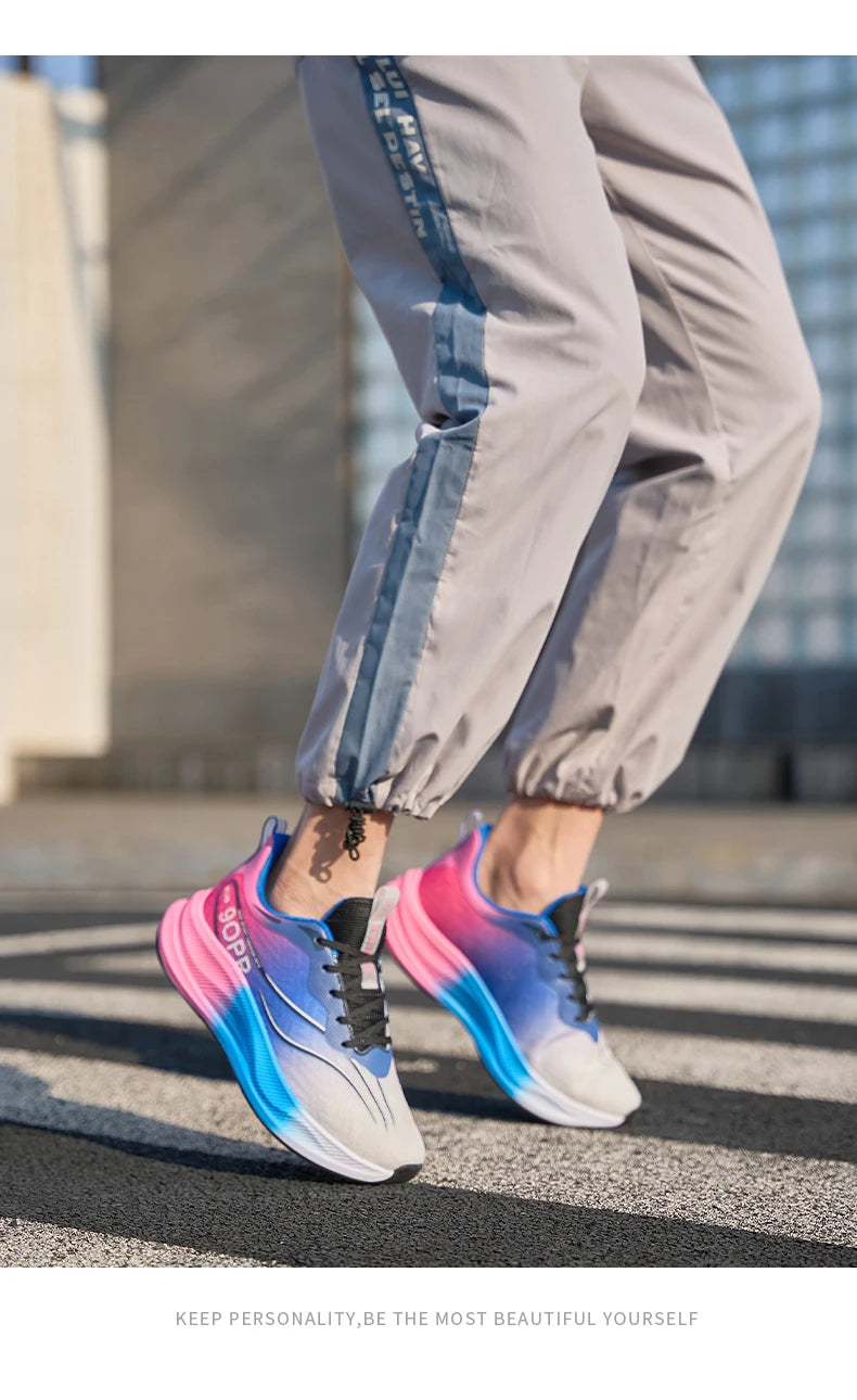 Men's new sports shoes four season casual fashion comfortable versatile wear-resistant thick soled running leisure sports shoes