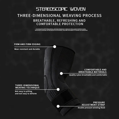 “Flexoora Adjustable Elbow Brace – Gym Fitness Body Compression Sleeve & Strap”