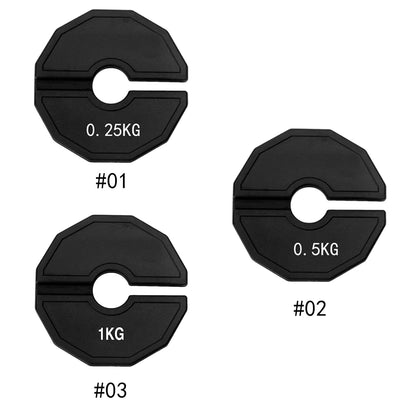 “Flexoora Micro‑Plates Set – Gym Fitness Body Add‑On 35mm Rubber Weight Plates”