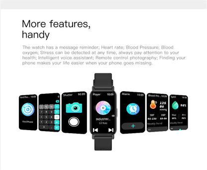 2025 New Watch 5 Men Smart Watch 100+Sports Mode Track Bluetooth Call Heart rate Waterproof Sport Fitness Smart bracelet Women