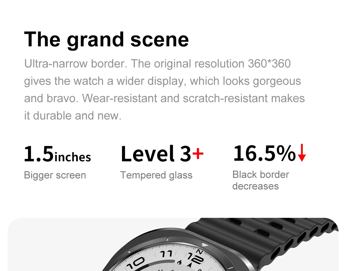 2025 New Watch 7 Ultra Smart Watch Men 32GB Memory Video GPS NFC 47mm AMOLED Fitness Waterproof Sport Tracker Health Smartwatch