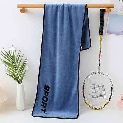 30 * 110cm Sports Towel ultra-fine fiber Gym Workout Sweat absorption towel Yoga Quick drying exercise Beach quick dry Towel