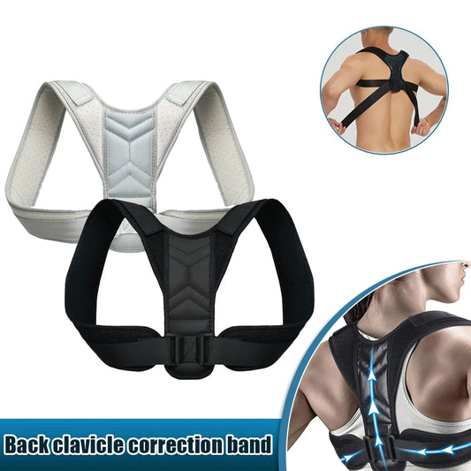 “Flexoora Adjustable Posture Corrector – Gym Fitness Body Back, Neck & Shoulder Support”