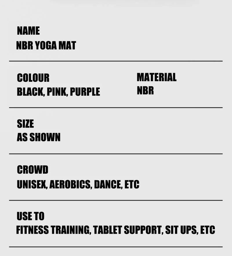 “Flexoora 15 mm Non‑Slip Yoga Mat – Gym Fitness Body Travel & Home Workout Pad”