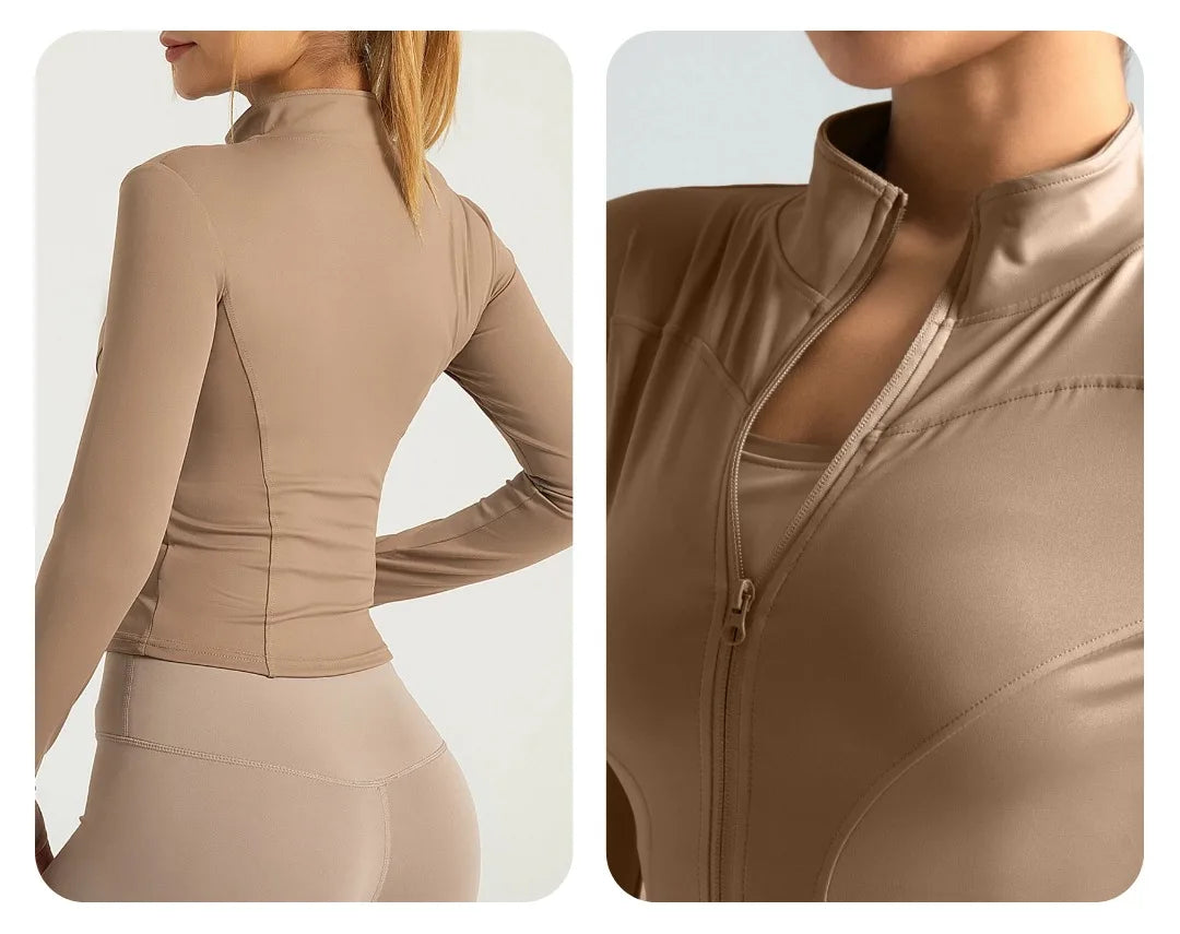 “Flexoora Women’s Breathable Quick‑Dry Full‑Sleeve Training Top”