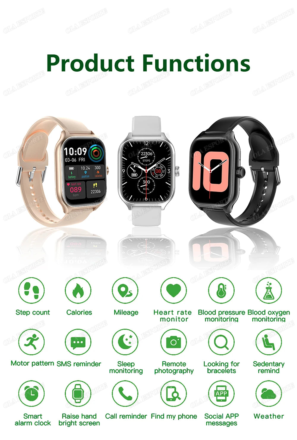 2025 New Smart Watch Men Women Gift Full Touch Screen Digital Sport Fitness Message Watches Bluetooth Call Smartwatch Wristwatch