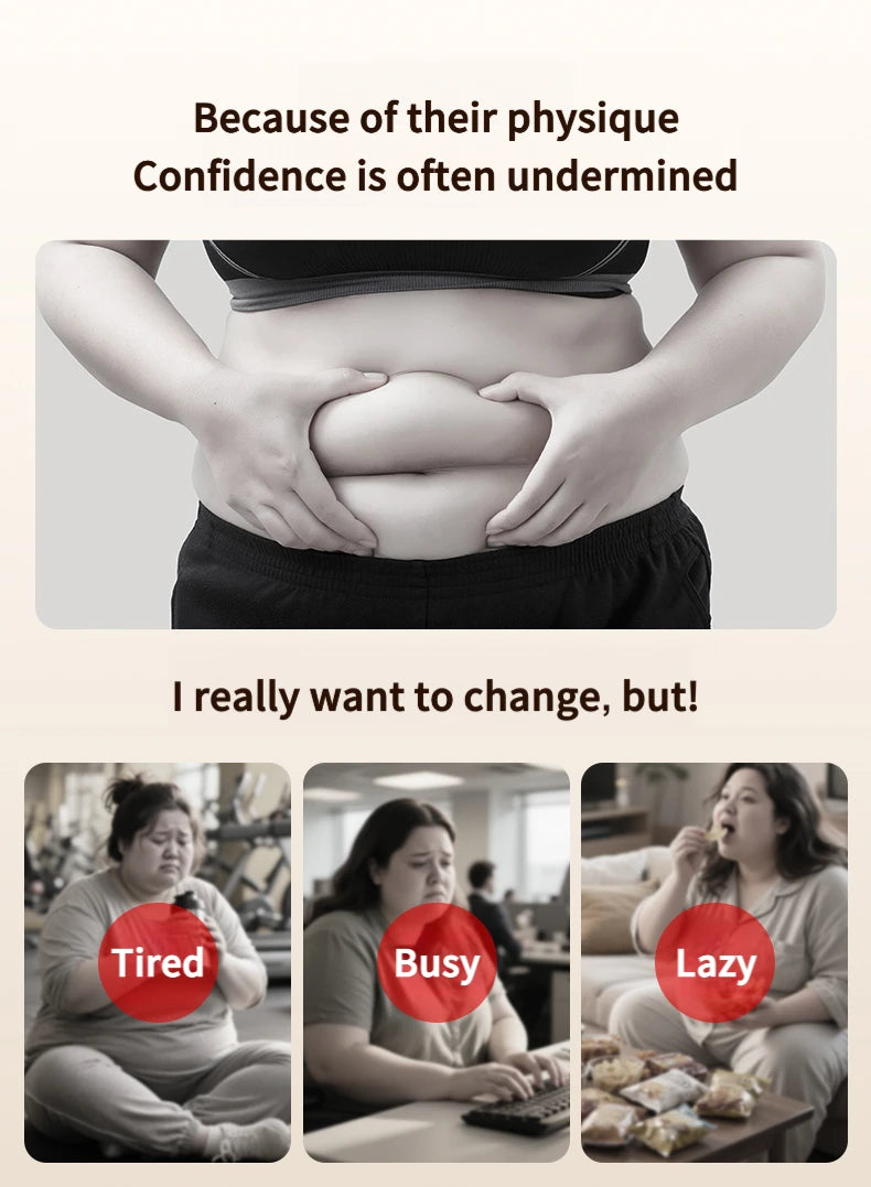 “Flexoora Hot Compress & Fat‑Burn Massage Belt – Gym Fitness Body USB Slimming Vibra Band”