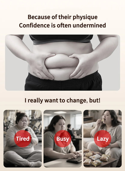 “Flexoora Hot Compress & Fat‑Burn Massage Belt – Gym Fitness Body USB Slimming Vibra Band”