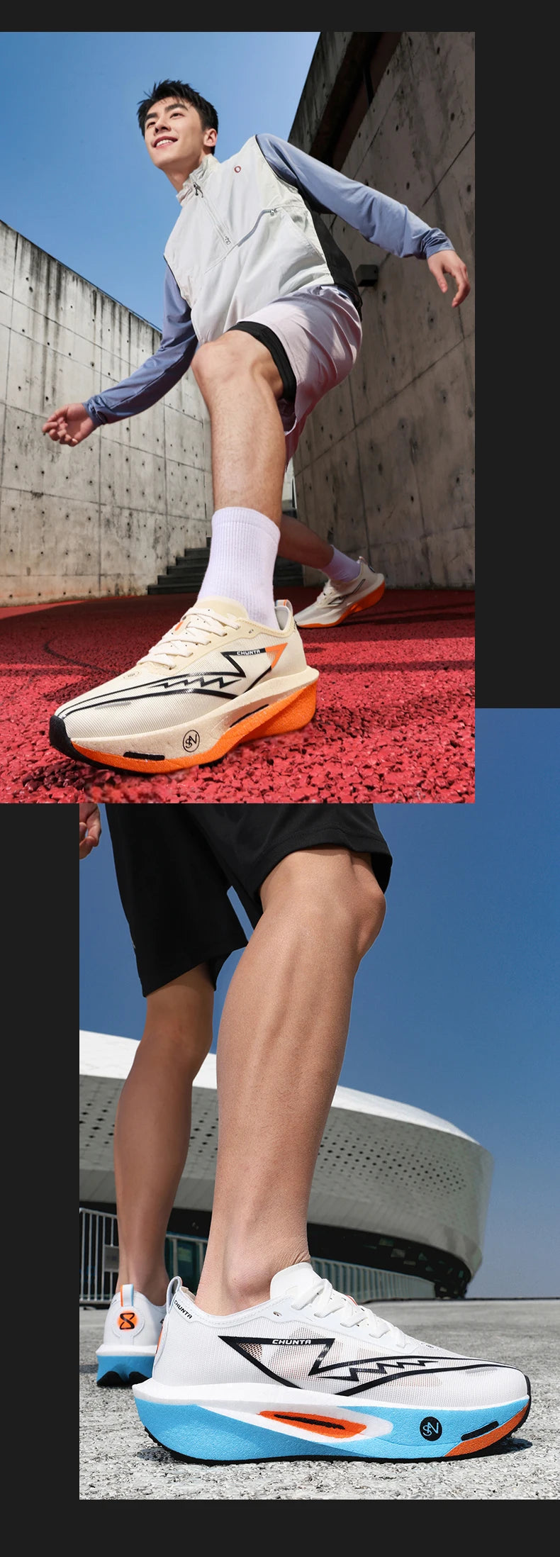 Running Shoes Carbon Board Speciality Marathon Men Sports Breathable Lightweight Women's Comfortable Athletic Nonskid Sneakers