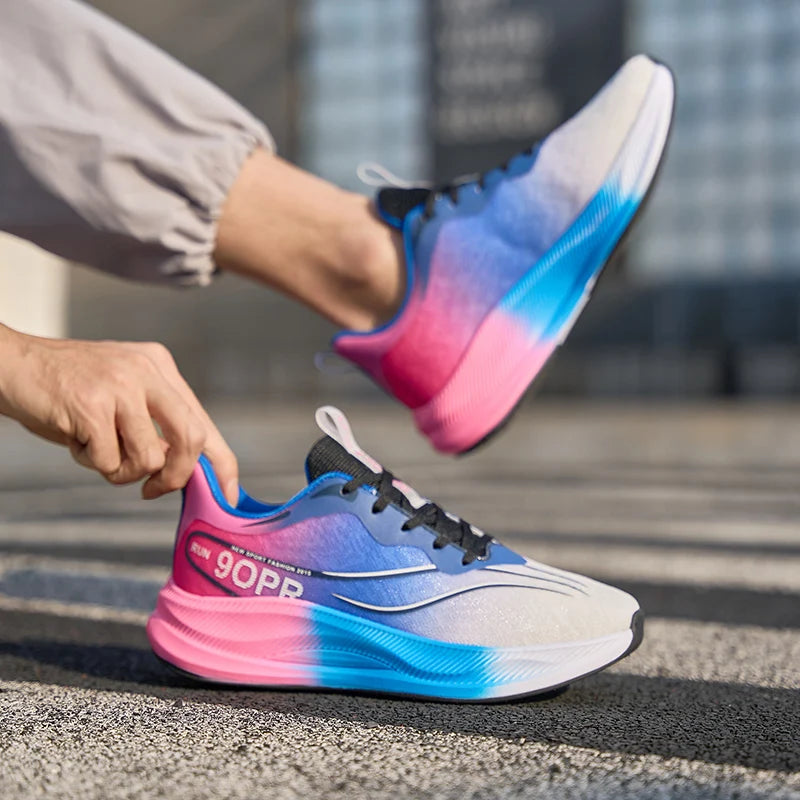 Men's new sports shoes four season casual fashion comfortable versatile wear-resistant thick soled running leisure sports shoes