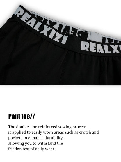 “Flexoora Men’s Compression Training Suit – Tight Fit for Workout & Jogging”