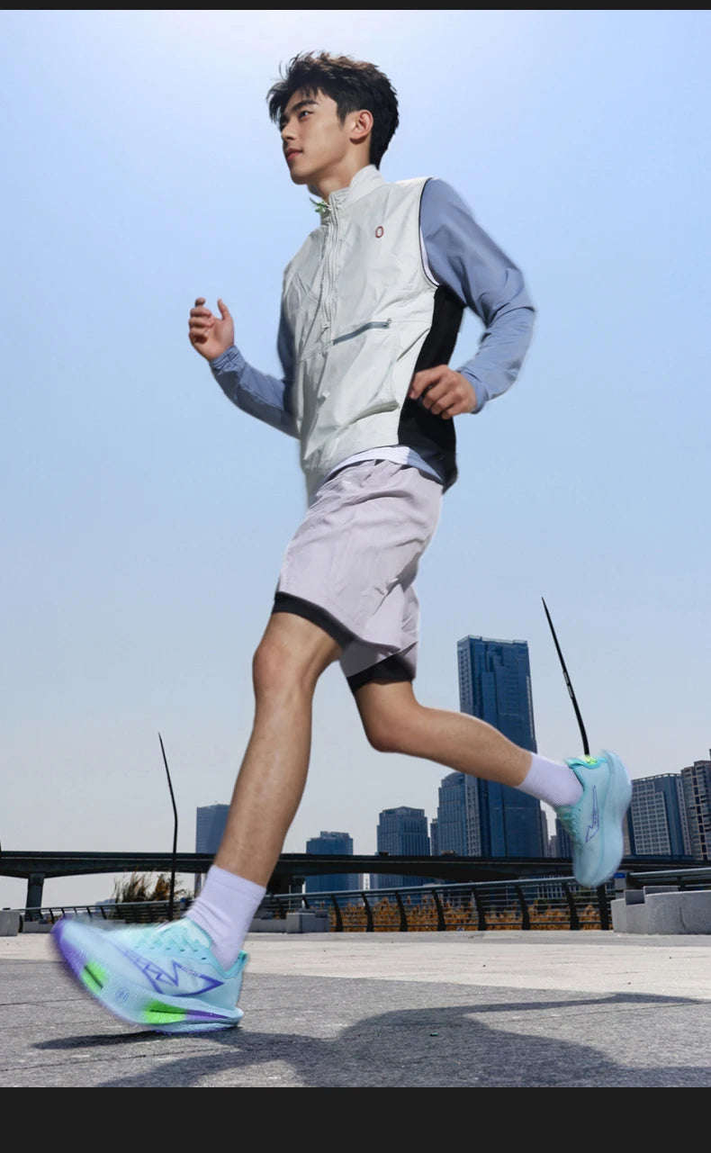 Running Shoes Carbon Board Speciality Marathon Men Sports Breathable Lightweight Women's Comfortable Athletic Nonskid Sneakers