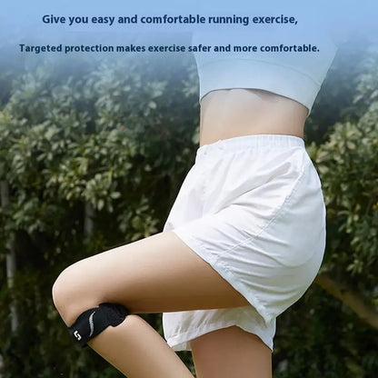 “Flexoora Patella Tendon Strap – Gym Fitness Body Adjustable Knee Support for Climbing, Basketball & Hiking”