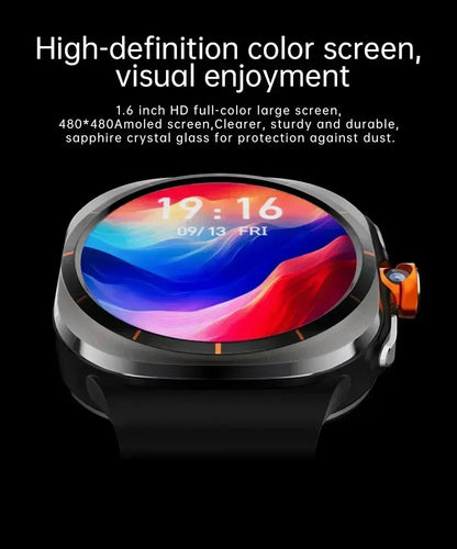 U8 Ultra Smartwatch 5G/4G Android 2025 New Global Call Amoled Screen Rotation Camera GPS WIFI Full Network