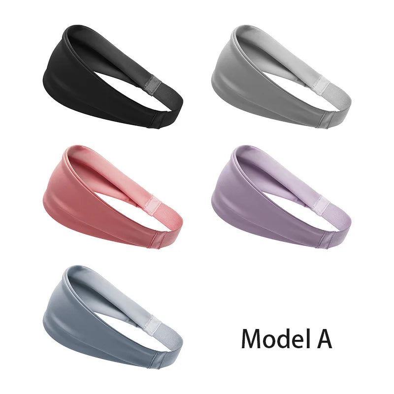 “Flexoora Sweat‑Absorbing Sports Headband – Gym Fitness Body Running & Yoga Band”