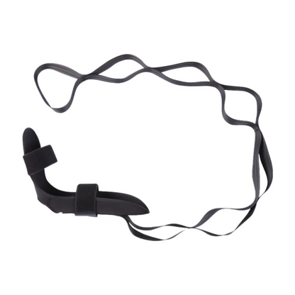 “Flexoora Flexibility Strap & Leg Stretcher – Gym Fitness Body Yoga & Rehab Band”