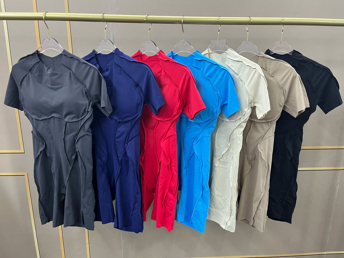 “Flexoora Women’s Backless Scrunch Booty Short Jumpsuit – Gym & Yoga”